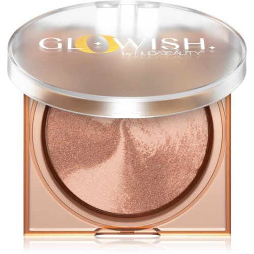 Glo Wish Soft Radiance Mini kompakter, bronzierender Puder Farbton 03 - Tan Light 3 g - Huda Beauty - Modalova