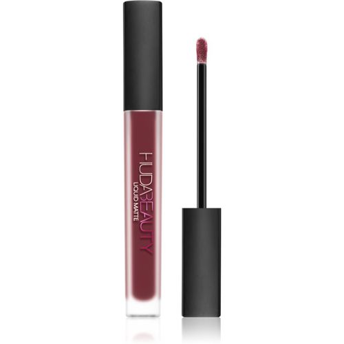 Liquid Matte Lipstick Ultra-Comfort barra de labios de larga duración con efecto mate tono Famous 4,2 ml - Huda Beauty - Modalova