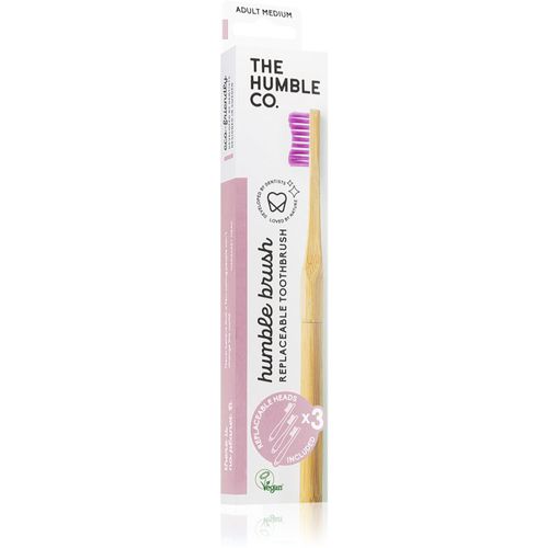 Brush Adult-Medium cepillo dental con cabezal intercambiable medio 1 ud - The Humble Co. - Modalova