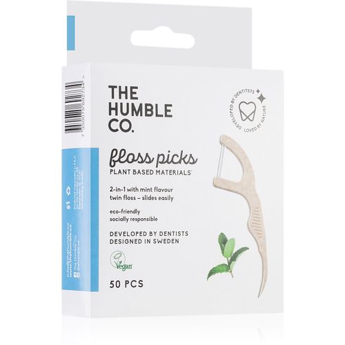 Floss Picks stuzzicadenti Mint 50 pz - The Humble Co. - Modalova