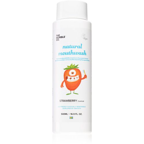 Mouthwash Kids collutorio con aroma di fragola per bambini 500 ml - The Humble Co. - Modalova