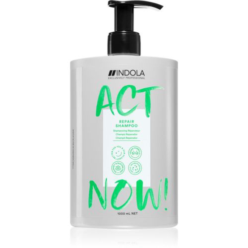 Act Now! Repair shampoo detergente e nutriente per capelli 1000 ml - Indola - Modalova