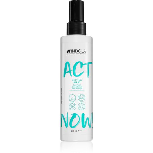 Act Now! Setting spray per capelli fissante leggero 200 ml - Indola - Modalova