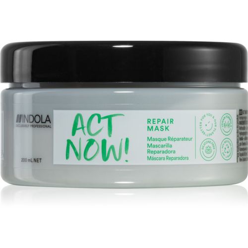 Act Now! Repair regenerierende Maske mit Tiefenwirkung für das Haar 200 ml - Indola - Modalova