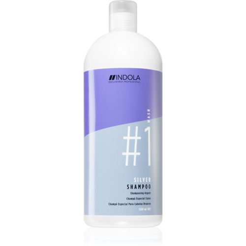 Silver champú para neutralizar el tono amarillo 1500 ml - Indola - Modalova