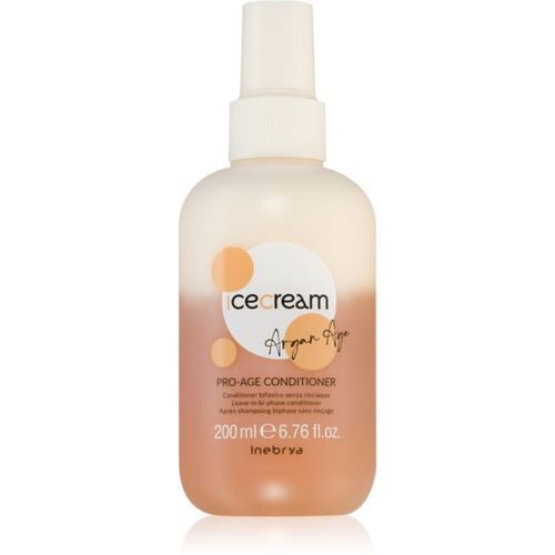 Argan-Age balsamo bifasico senza risciacquo con olio di argan 200 ml - Inebrya - Modalova