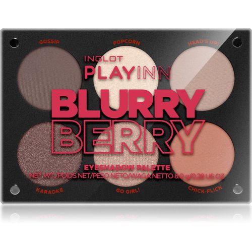 PlayInn Eyeshadow Palette palette di ombretti colore Blurry Berry 7,4 g - Inglot - Modalova