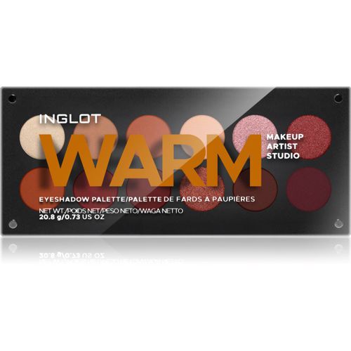 Makeup Artist Studio Palette palette di ombretti colore WARM 18,7 g - Inglot - Modalova