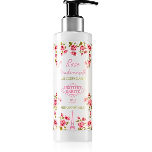 Rose Mademoiselle Shea Body Milk feuchtigkeitsspendende Bodylotion mit Bambus Butter 200 ml - Institut Karité Paris - Modalova