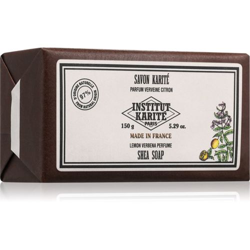 Lemon Verbena Shea Soap Feinseife mit Bambus Butter 150 g - Institut Karité Paris - Modalova