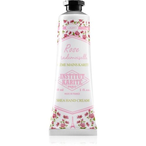 Rose Mademoiselle Shea Hand Cream crema leggera per le mani con burro di karité tube + box 30 ml - Institut Karité Paris - Modalova