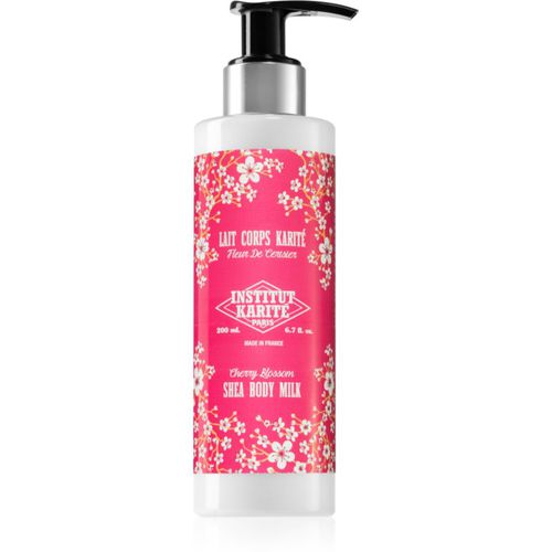 Cherry Blossom Shea Body Milk crema corporal ligera con manteca de karité 200 ml - Institut Karité Paris - Modalova