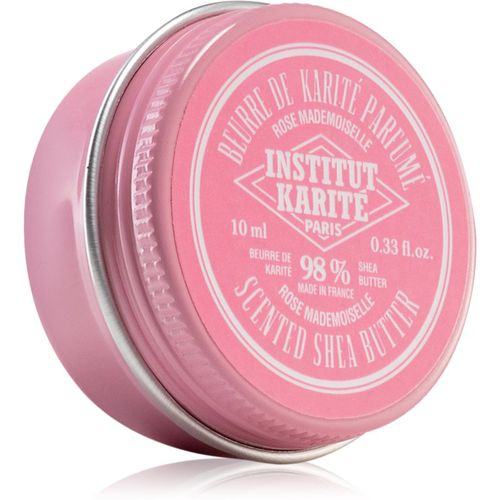 Rose Mademoiselle 98% Scented Shea Butter burro di karité con profumazione 10 ml - Institut Karité Paris - Modalova