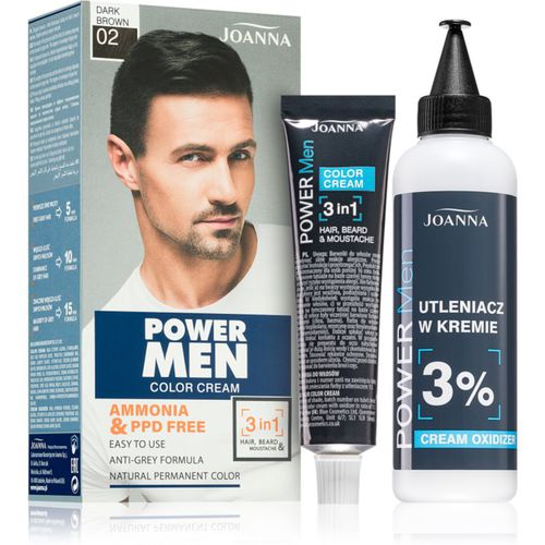 Power Men tinta per capelli per uomo colore Dark Brown - Joanna - Modalova