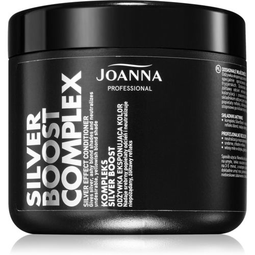 Silver Boost Complex acondicionador violeta neutralizante para tonos amarillos 500 g - Joanna - Modalova