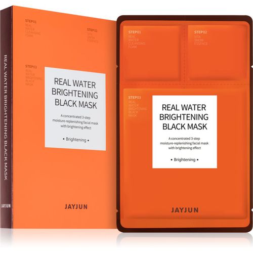 Real Water Brightening mascarilla hidratante en forma de hoja para iluminar la piel 5 ud - Jayjun - Modalova