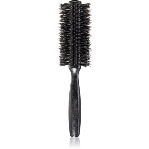 Black Line Tumbled Wood Hairbrush Ø 55mm Runde Haarbürste mit Nylon- und Eberborsten 1 St - Janeke - Modalova