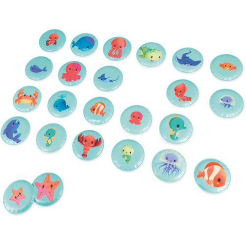 Bath Memory Memoria per la vasca Sea Animals 2 y+ 24 pz - Janod - Modalova