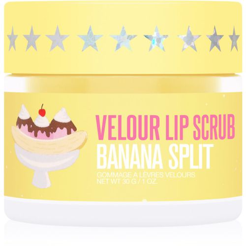 Banana Fetish Velour Lip Scrub exfoliante a base de azúcar para labios Banana Split 30 g - Jeffree Star Cosmetics - Modalova