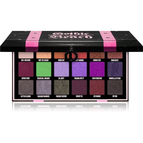 Gothic Beach Palette paleta profesional de sombras de ojos 18x1,5 g - Jeffree Star Cosmetics - Modalova