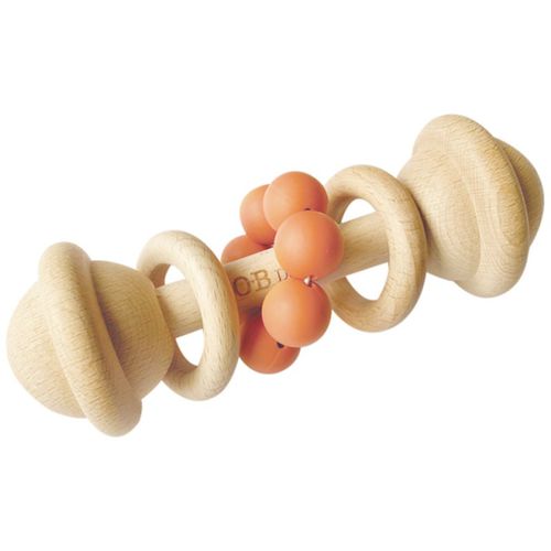 Rattle Toy sonaglio Cinnamon 3m+ 1 pz - O.B Designs - Modalova