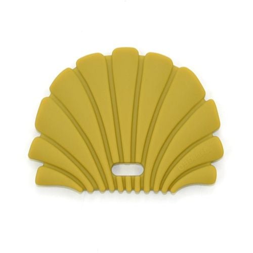 Shell Teether dentaruolo Gold 3m+ 1 pz - O.B Designs - Modalova