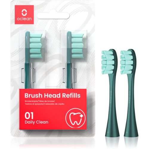 Brush Head Standard Clean testina di ricambio PW09 Green 2 pz - OClean - Modalova