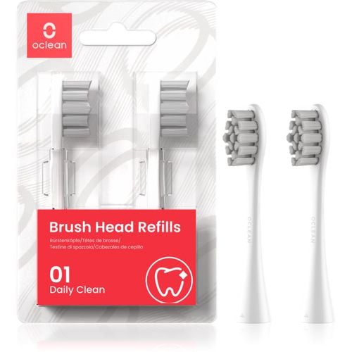 Brush Head Standard Clean recambio para cepillo de dientes P2S6 W02 White 2 ud - OClean - Modalova