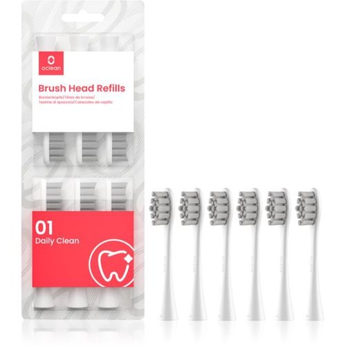 Brush Head Standard Clean recambio para cepillo de dientes P2S6 W06 White 6 ud - OClean - Modalova