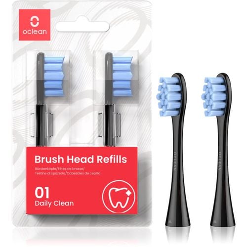 Brush Head Standard Clean P2S5 recambio para cepillo de dientes Black 2 ud - OClean - Modalova