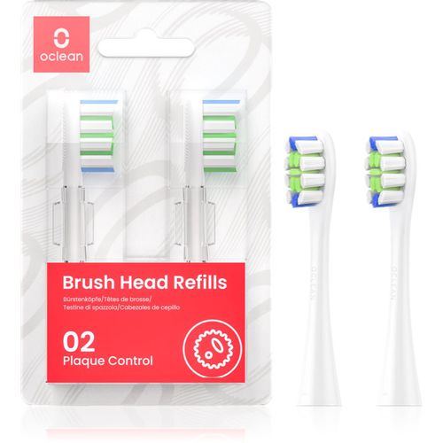 Brush Head Plaque Control testine di ricambio per spazzolino 2 pz - OClean - Modalova