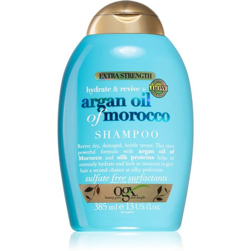 Argan Oil Of Morocco Extra Strenght shampoo rigenerante per capelli fragili molto danneggiati 385 ml - OGX - Modalova