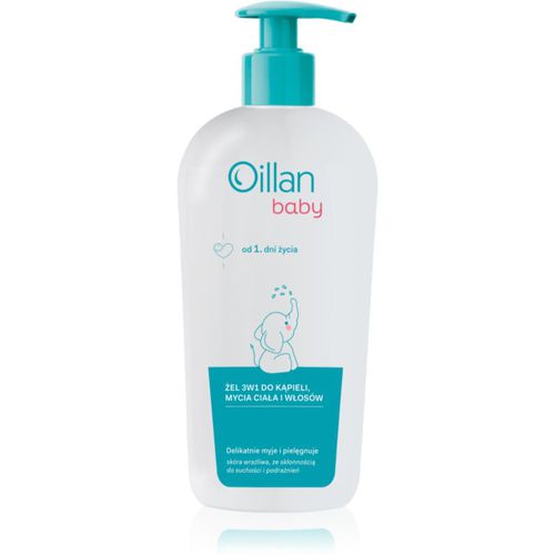 Baby Gentle Body Wash gel e shampoo detergente per bambini 3 in 1 750 ml - Oillan - Modalova