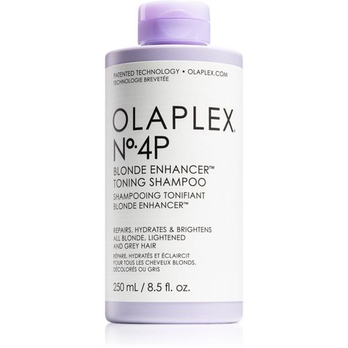 N°4P Blond Enhancer Toning Shampoo shampoo tonificante viola neutralizzante per toni gialli 250 ml - Olaplex - Modalova