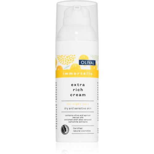 Immortelle crema de noche nutritiva para pieles sensibles y secas 50 ml - Olival - Modalova