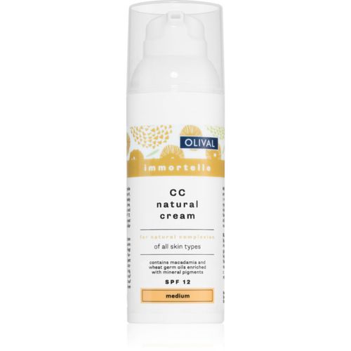 Immortelle feuchtigkeitsspendende CC Cream SPF 12 Farbton Medium 50 ml - Olival - Modalova