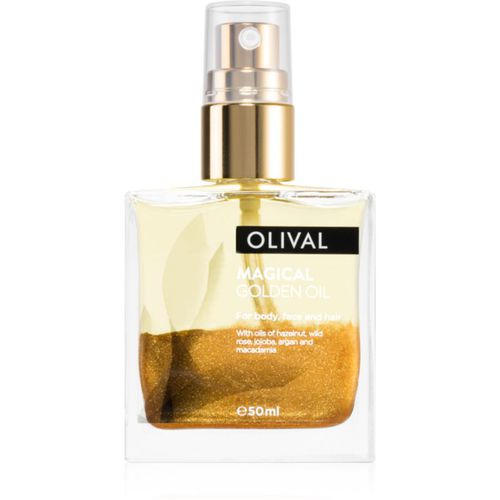 Magical olio secco multifunzione con glitter per viso, corpo e capelli 50 ml - Olival - Modalova