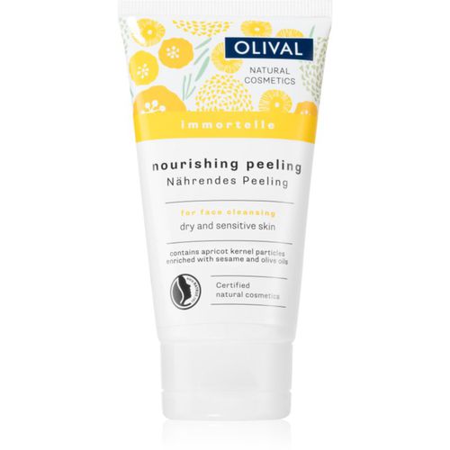 Immortelle Nourishing Peeling exfoliante facial suave para pieles secas y sensibles 75 ml - Olival - Modalova