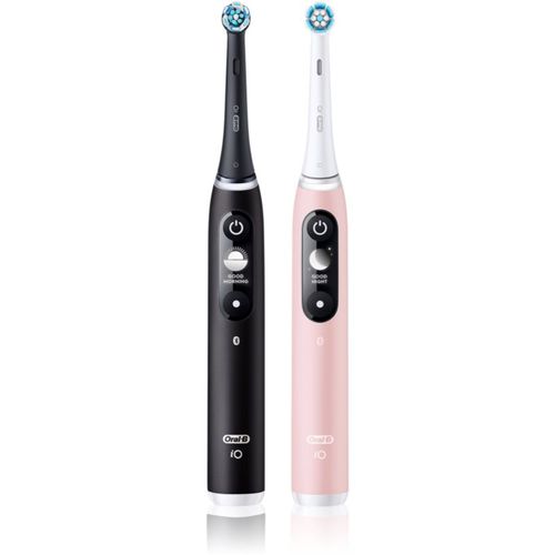 IO6 cepillo de dientes eléctrico DUO Black & Pink Sand 2 ud - Oral B - Modalova