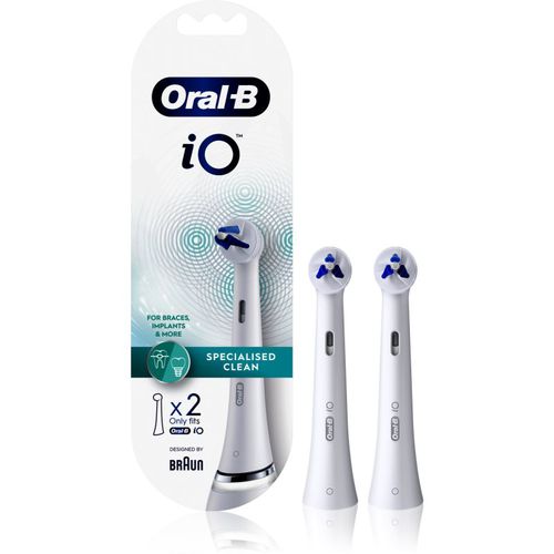 IO Specialised Clean cabezal de recambio para limpiar el aparato dental 2 ud - Oral B - Modalova