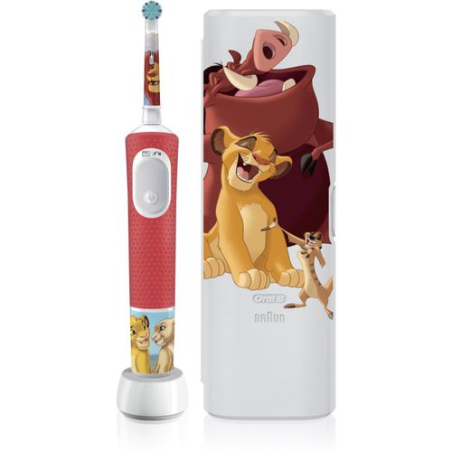 PRO Kids 3+ The Lion King spazzolino da denti elettrico con astuccio per bambini 1 pz - Oral B - Modalova