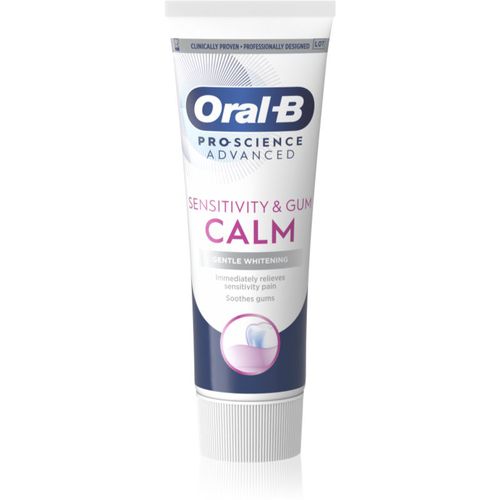 Pro Advanced Sensitivity&Gum Calm dentifricio sbiancante 75 ml - Oral B - Modalova