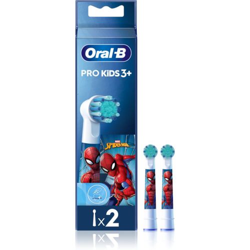 PRO Kids 3+ Ersatzkopf für Zahnbürste für Kinder Spiderman 2 St - Oral B - Modalova