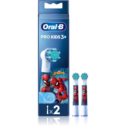 PRO Kids 3+ testine di ricambio per spazzolino per bambini Spiderman 2 pz - Oral B - Modalova