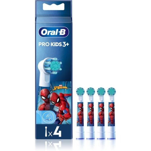 PRO Kids 3+ recambio para cepillo de dientes para niños Spiderman 4 ud - Oral B - Modalova