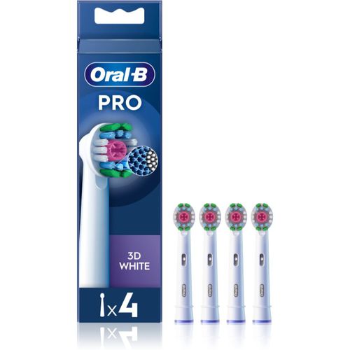 PRO 3D White Ersatzkopf für Zahnbürste 4 St - Oral B - Modalova