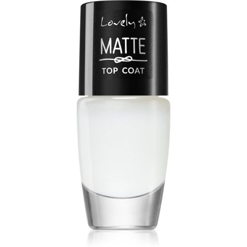 Matte esmalte de uñas capa superior con efecto mate 8 ml - Lovely - Modalova