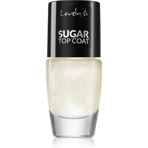 Sugar esmalte de uñas capa superior con purpurina 8 ml - Lovely - Modalova