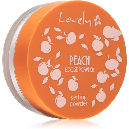 Peach Setting Powder cipria fissante opacizzante - Lovely - Modalova