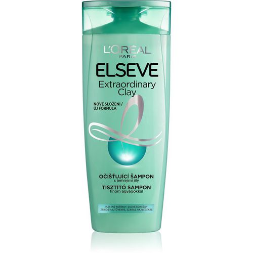 Elseve Extraordinary Clay champú para cabello graso 400 ml - L’Oréal Paris - Modalova